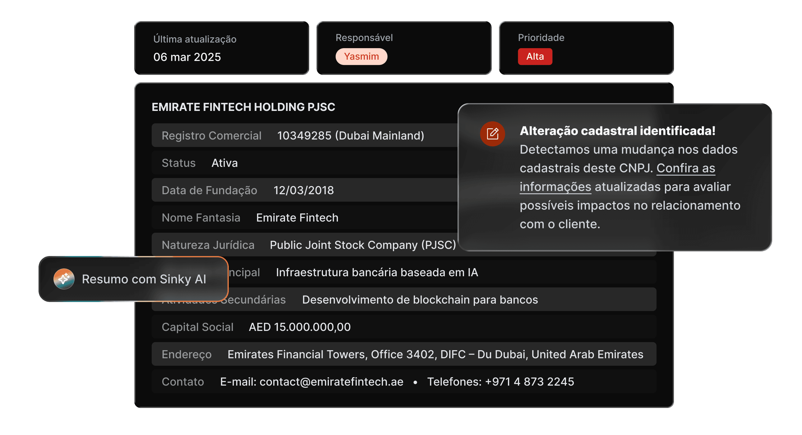 Real-time portfolio monitoring — actionable risk alerts